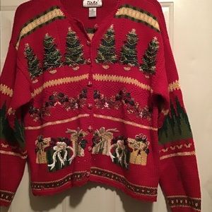 Christmas Sweater Tiara size XL